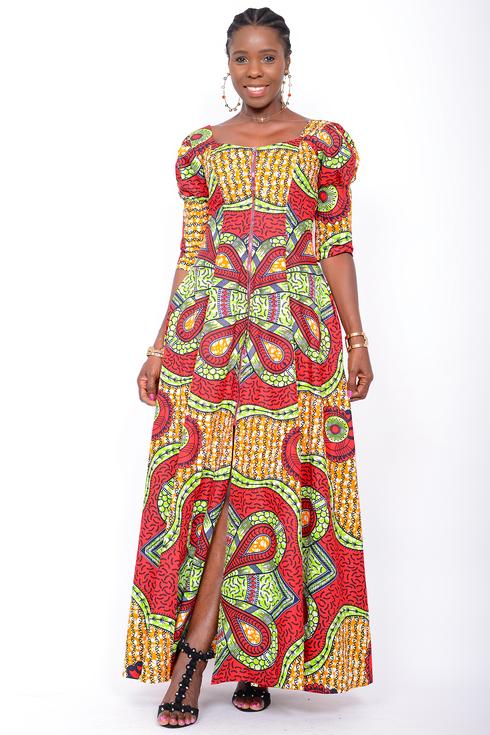 Afrikanisches Kleid Huanita
