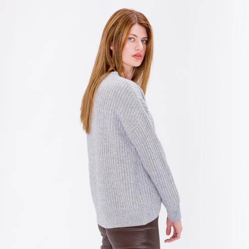 PULLOVER, grau