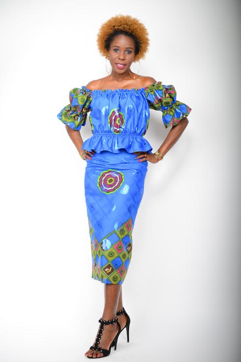 Afrikanisches Kleid Nerea