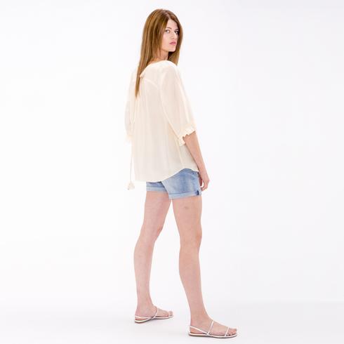 BLUSE, beige
