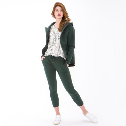 SWEAT SCUBA HOODY JACKET, tanne