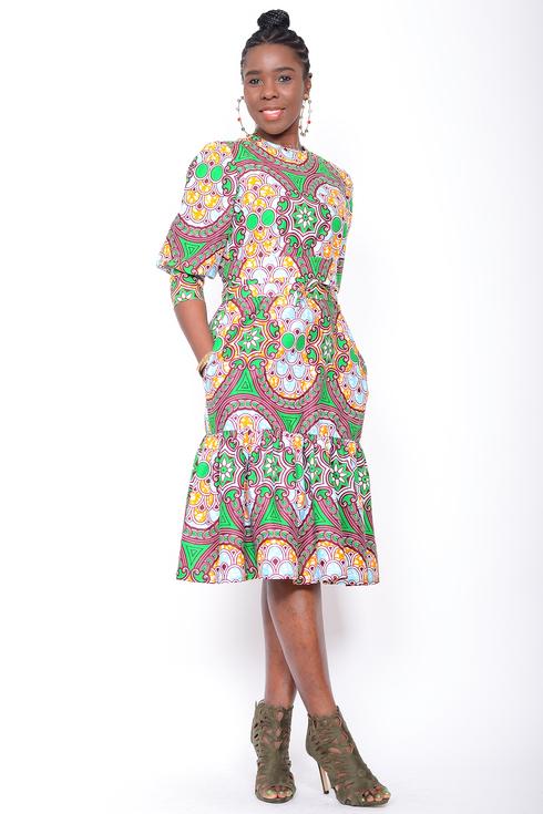 Afrikanisches Kleid Eloise