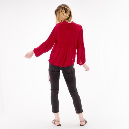 BLUSE, fuxia