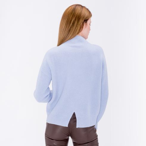 PULLOVER, hellblau