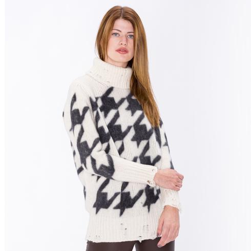 PULLOVER, schwarz weiß