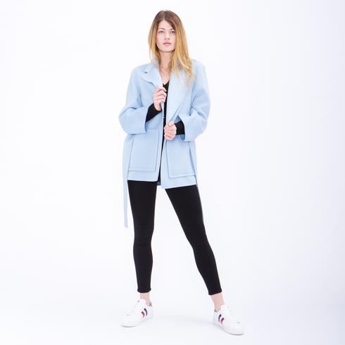 Jacke, cloudy mint