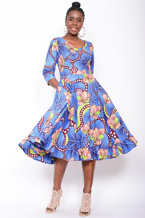 Afrikanisches Kleid Jovina