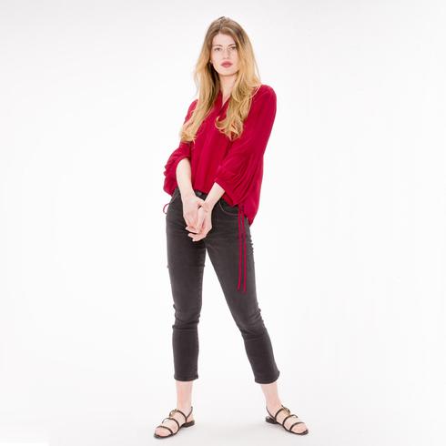 BLUSE, fuxia