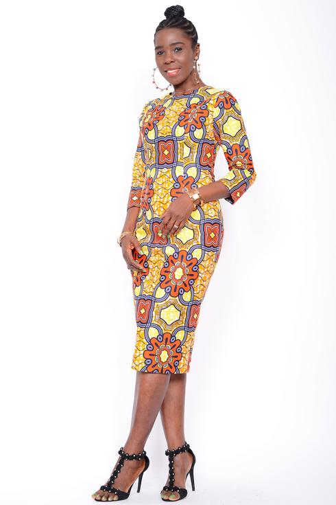 Afrikanisches Kleid Parilisa