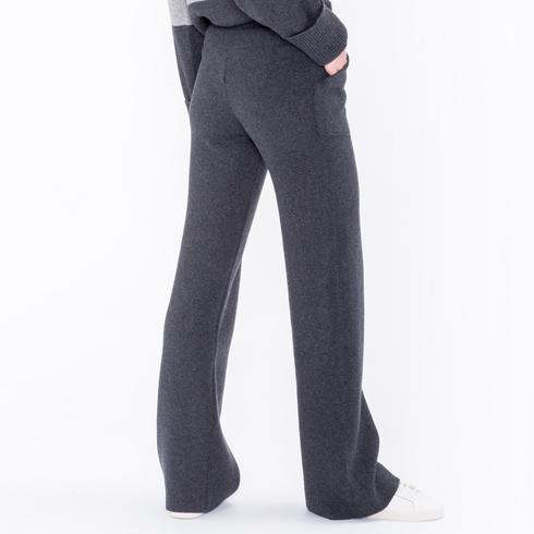 STRICKHOSE, anthrazit