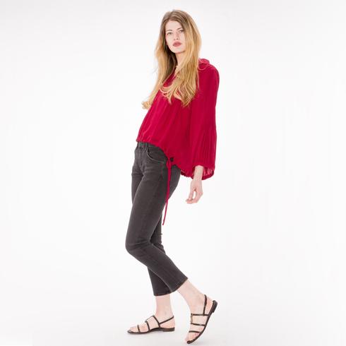 BLUSE, fuxia