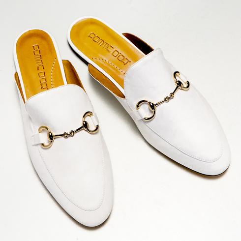 SLIPPER, white