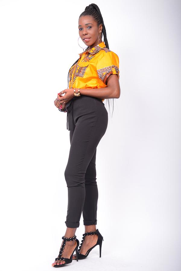 Afrikanische Bluse Celest