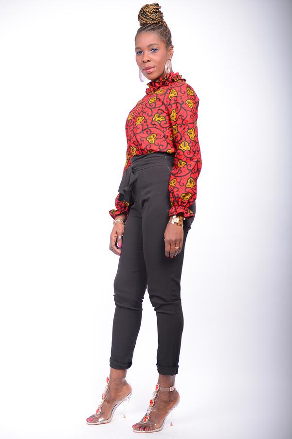 Afrikanische Bluse Sarea