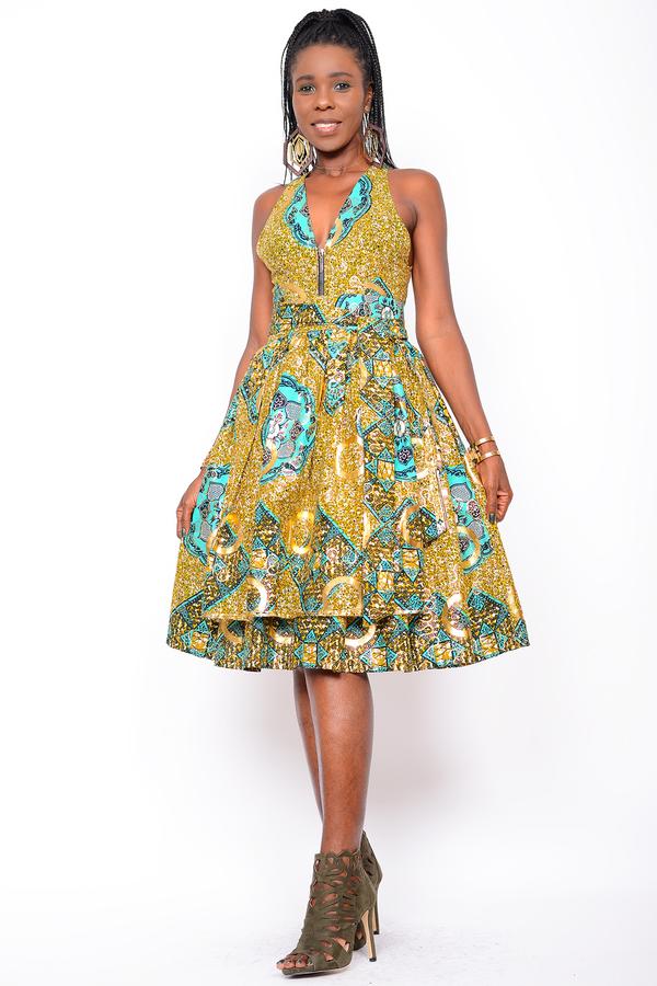 Dirndl Aurelia Turquoise