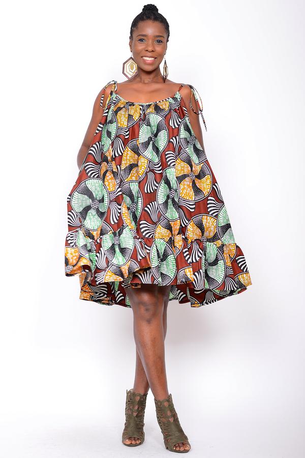Afrikanisches Kleid Sunbrella