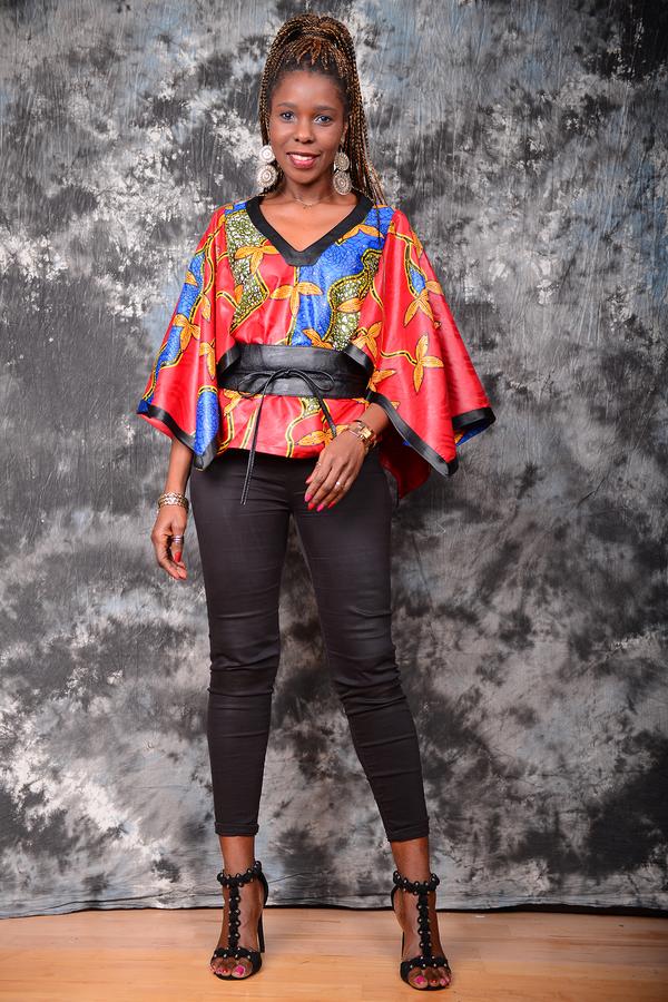 Afrikanische Bluse Sophia