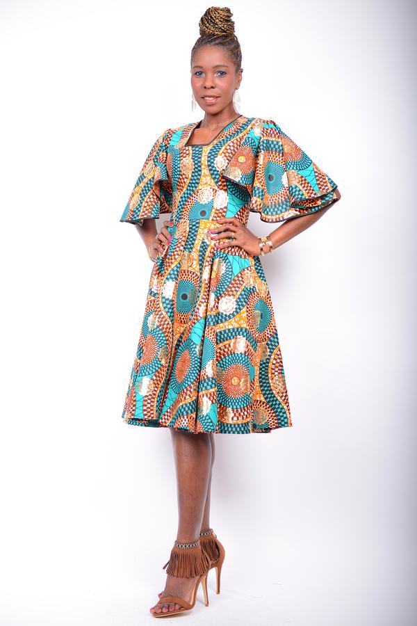 Afrikanisches Kleid Soledad