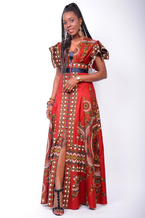 Afrikanisches Kleid Maureen