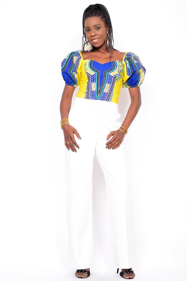 Bluse Malia Blue