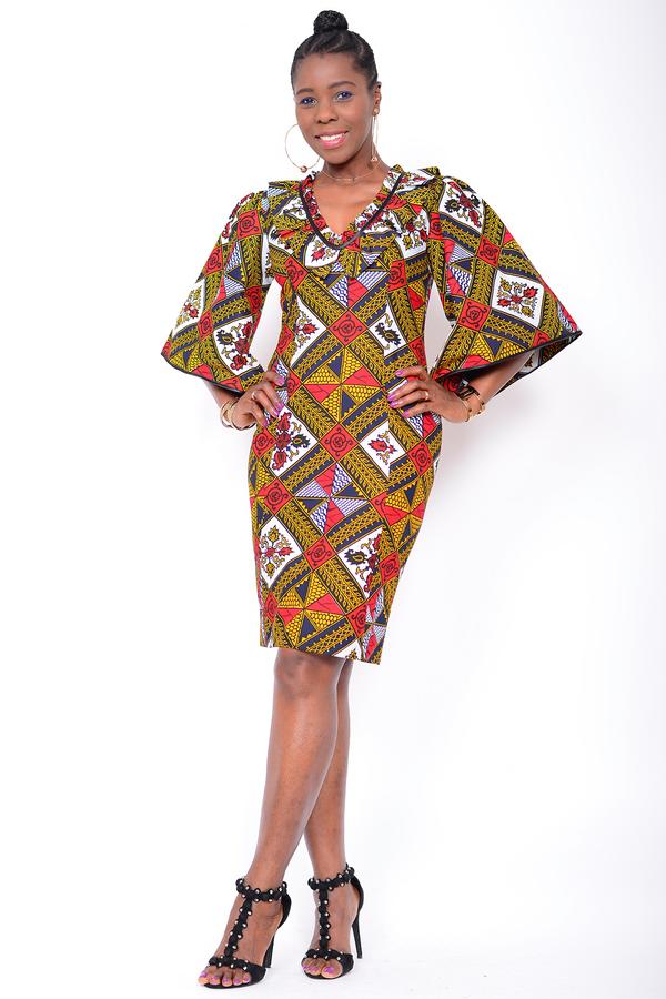 Afrikanisches Kleid Abondance