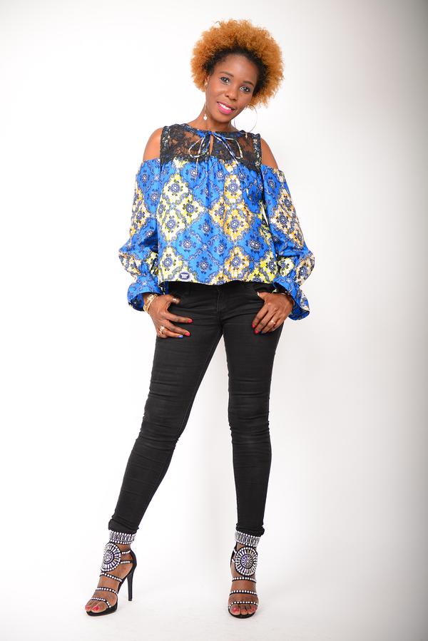 Afrikanisches Top Sinea