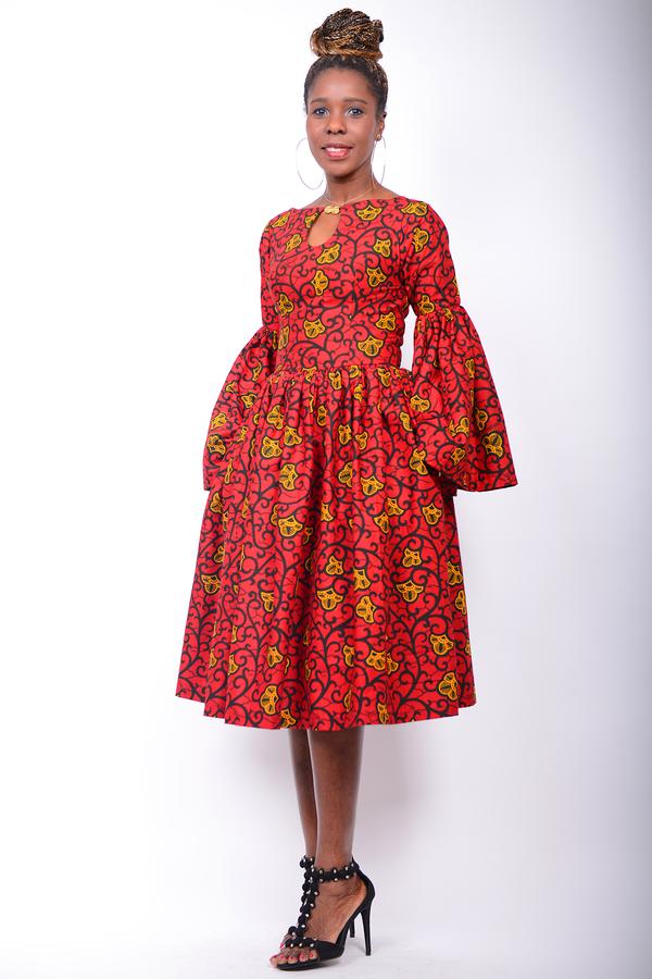 Afrikanisches Kleid Maëlle