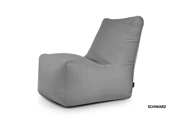 Sitzsack Seat Capri schwarz Pusku-Pusku