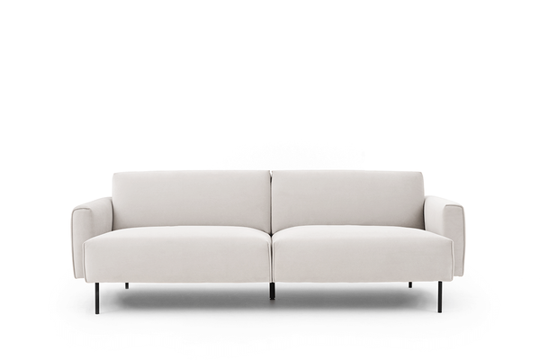 Superbequemes 2er-Sofa Moss Slim skandinavisches Design 185 cm