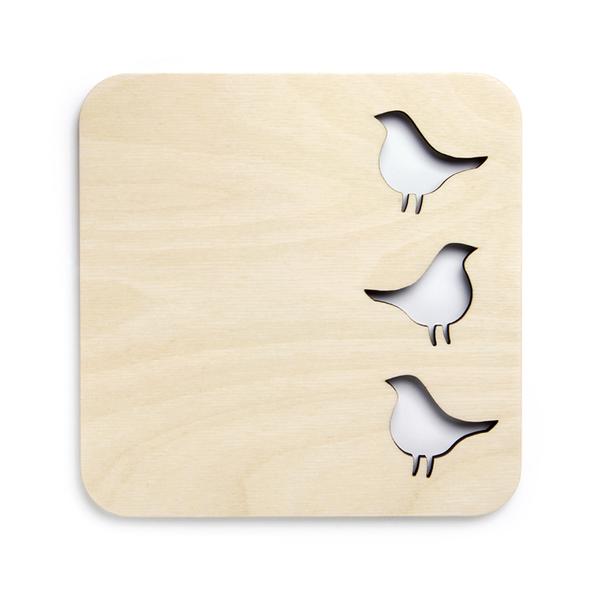 Topfuntersetzer Holz Design skandinavisch online kaufen