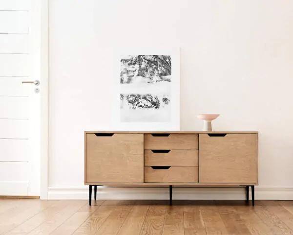 Sideboard Holz 150 cm mit Schubladen