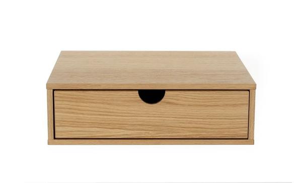 Nachtschrank wandhängend mit Schublade