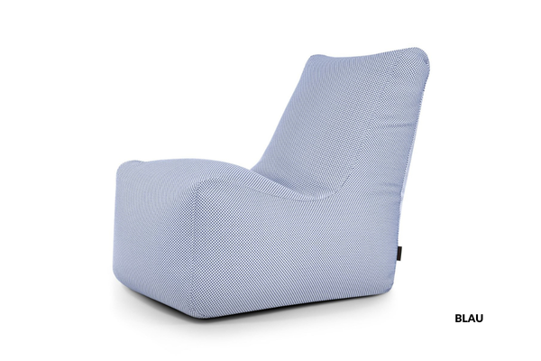 Sitzsack Seat Capri blau Pusku-Pusku