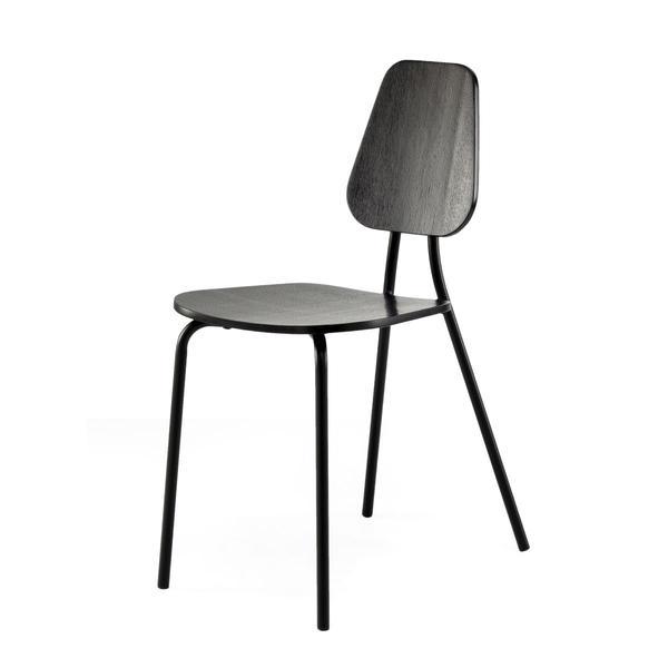 Esszimmerstühle in schwarz minimalistisches Design