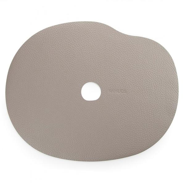 Tischset Leder braun Design