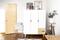 Kleiderschrank Holz skandinavisches Design