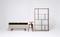 Sideboard Design Nussbaum freistehend