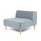Modulsofa Wohnlandschaft skandinavisches Design