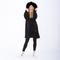 Coat (Hoody & Fur), black
