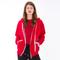 SWEAT HOODY JACKET, red