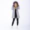 Coat (Hoody), light-grey