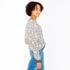 Blouse, tanne-senf