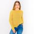 PULLOVER, gelb beige