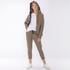 Jogger Scuba, pepita-tanne