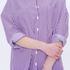 Blouse, navy-white-red