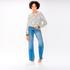 Blouse, tanne-senf