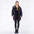 PARKA, melton blue