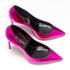 PUMPS, metal fuxia flash