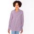 Blouse, navy-white-red