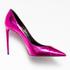 PUMPS, metal fuxia flash